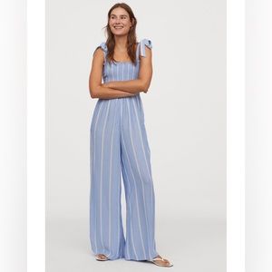 H&M Stripped Jumpsuit